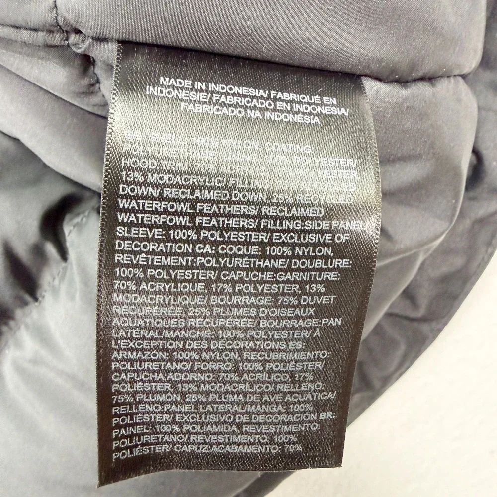 The North Face Bedford Down Parka Mens Size L TNF Black NF0A52BFG0E NEW‎